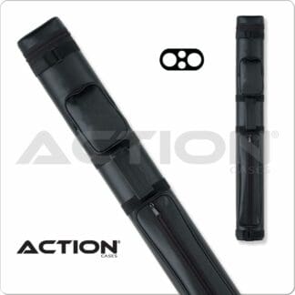 Action AC22 Pool Cue Case - 2x2 - Black