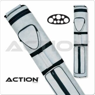 Action AC35 Pool Cue Case - 3x5 - Light Grey