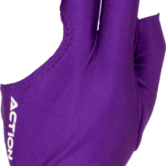 Action Deluxe BGLDLXL Glove - Bridge Hand Left (X Small) - Purple
