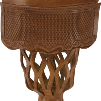 TPPK06 Tan Leather Shield Pockets -