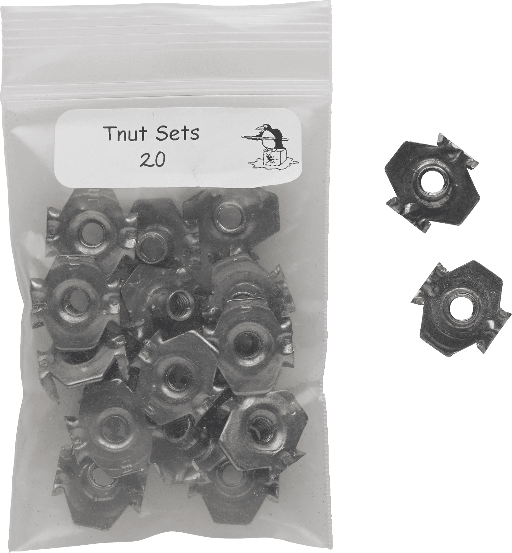 TPVTN T-Nuts - 20ct -