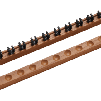 WR2P12 12 Pool Cue Wall Rack w/ Clips