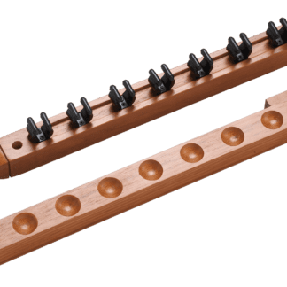 WR2P8 8 Pool Cue Wall Rack w/ Clips
